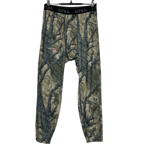 Sitka Thermal Base Layer Camo Pants Mens Medium Mothwing Mountain Mimicry 2.0 - Picture 1 of 11